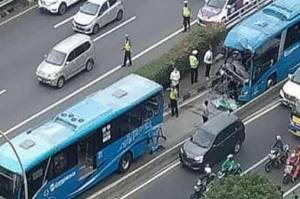 Meninggal Dunia, Sopir Bus Transjakarta Dikabarkan Jadi Tersangka Kecelakaan Maut