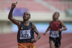 Medali Emas Pertama Peparnas XVI Papua 2021 Direbut Atlet Tuan Rumah Abraham Elopere