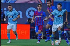 Liga Spanyol 2021/2022: Comeback Dramatis, 3 Gol Celta Vigo Bikin Barcelona Gigit Jari