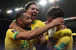 Hasil Kualifikasi Piala Dunia 2022: Susah Payah Bungkam Kolombia, Brasil Rajai Amerika Selatan