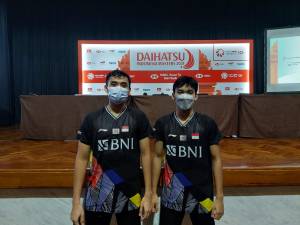 Kalahkan Fajar/Rian di Indonesia Masters 2021, Bagas/Fikri Ogah Jemawa