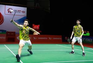 Ganyang Malaysia, Marcus/Kevin Tembus Final Indonesia Masters 2021