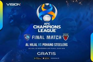 Jangan Lewatkan Final AFC Champions League, Live di Vision+ Pukul 23.00 Malam Ini!