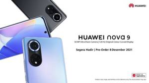 HUAWEI nova 9, Smartphone Mid-range dengan Kualitas Kamera Flagship, Harmony OS dan Aplikasi Favorit Lengkap segera Hadir