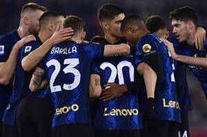 Hasil Liga Italia 2021/2022: Babak Pertama, Inter Milan Pesta Gol di Kandang AS Roma