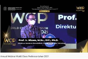 87 Profesor Luar Negeri dan Indonesia Kolaborasi di World Class Professor 2021