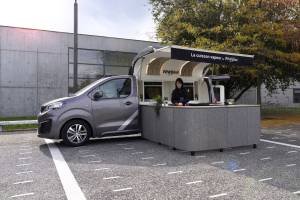 Peugeot Buat Mobil Konsep yang Dilengkapi Dapur Berukuran Besar