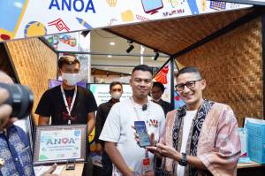 Sandiaga Uno Promosikan Anoa, Aplikasi Kreatif Anak Bangsa