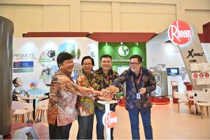 Hadir di IndoBuildTech Expo 2023, Rheem Luncurkan Seri ProTerra Heat Pump Water Heaters Terbaru