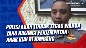 Polisi akan Tindak Tegas Warga yang Halangi Penjemputan Anak Kiai di Jombang