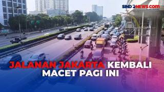 Libur Panjang Kenaikan Isa Almasih Usai, Jakarta Kembali....