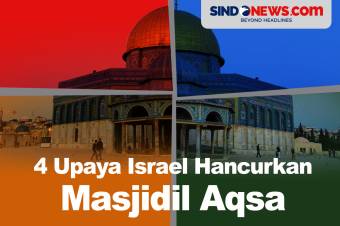 4 Upaya Pernah Dilakukan Israel untuk Hancurkan Masjidil Aqsa