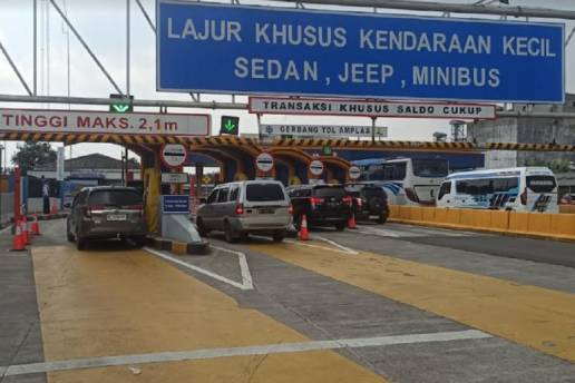 Arus Balik Lebaran, Puluhan Ribu Kendaraan Melintasi Tol Sumatera Utara