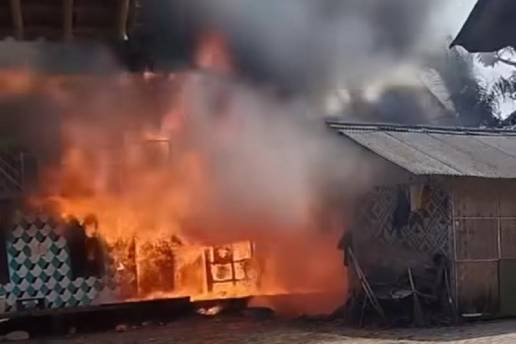 Pondok Pesantren Dalilul Qoirot di Serang Terbakar, Seorang Santri Jadi Korban