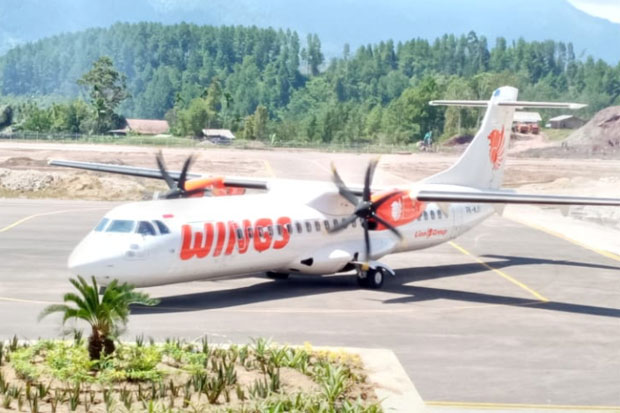 Gambar pesawat Wings Air Jenis ATR-72