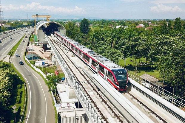 Progres LRT Jabodebek Semakin Meningkat, Pembangunan Mencapai 82%
