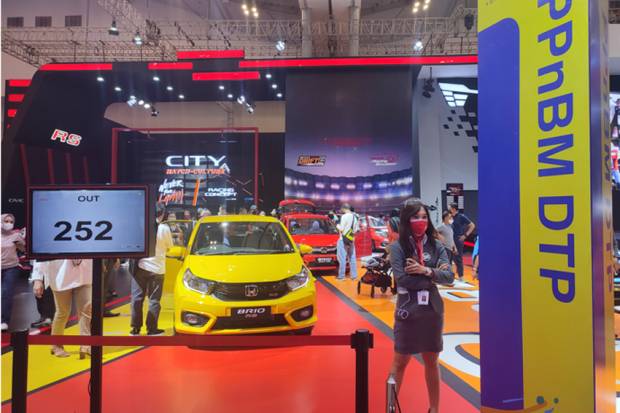 Laris Manis, Brio Mendominasi Penjualan Mobil Honda di GIIAS 2021