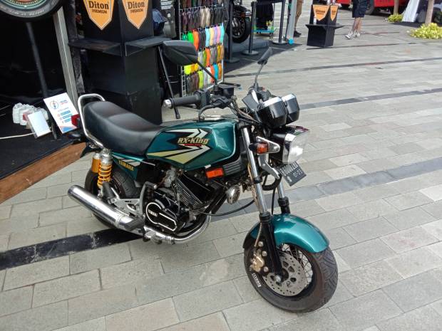 RX King Cebol Ikut Tebar Pesona di IAM X IIMS Motobike 2021