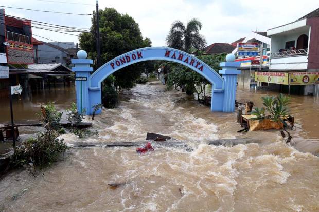 Sejumlah Pemukiman di Tangerang Terendam Banjir Sejak Tadi Malam