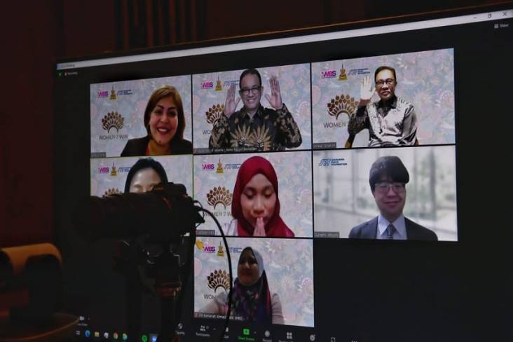 Anies Bagi Pengalaman Jakarta Tangani COVID-19 di Forum Pemimpin Perempuan Asia
