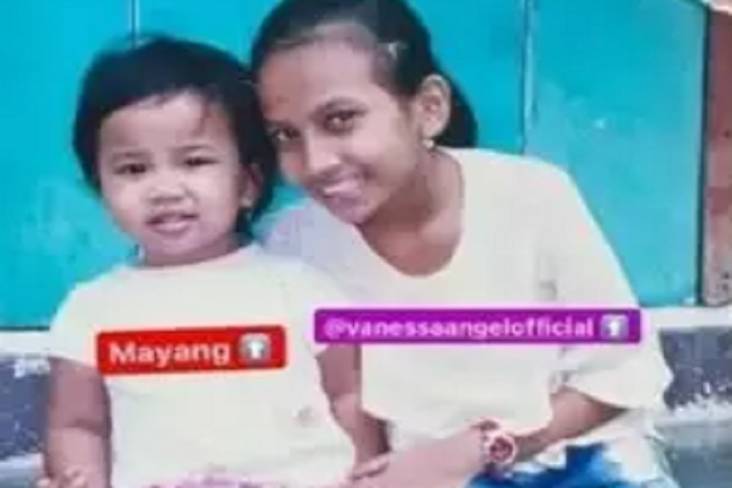 Unggah Foto, Keluarga Buktikan Mayang Adik Kandung Vanessa Angel