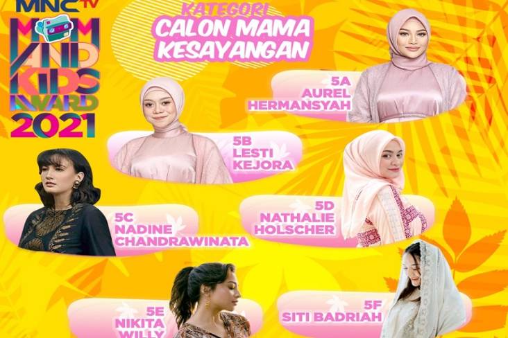 6 Seleb Calon Mama Kesayangan di Mom and Kids Awards 2021, Siapa Saja?