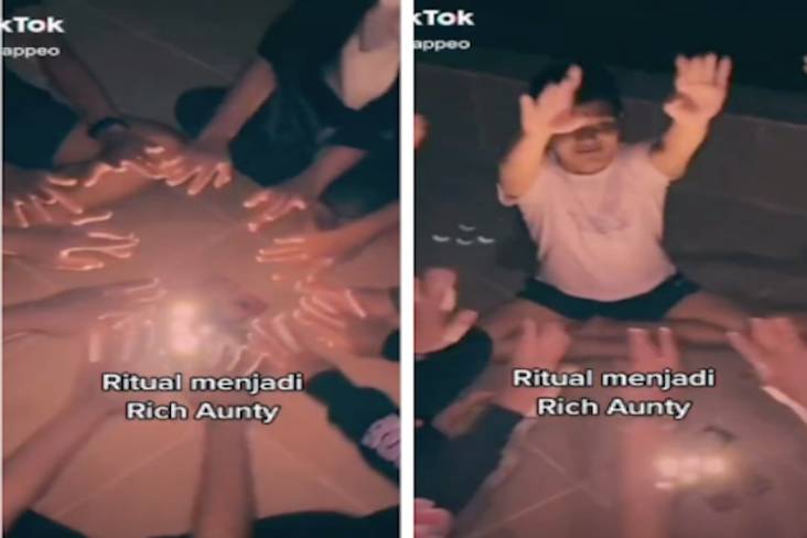 Viral! Video Ritual Jadi Rich Aunty, Sindir Halus Adik Vanessa Angel
