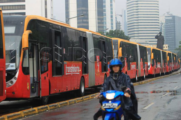 PPKM Level 2, Kapasitas Bus Transjakarta Tetap 100 Persen