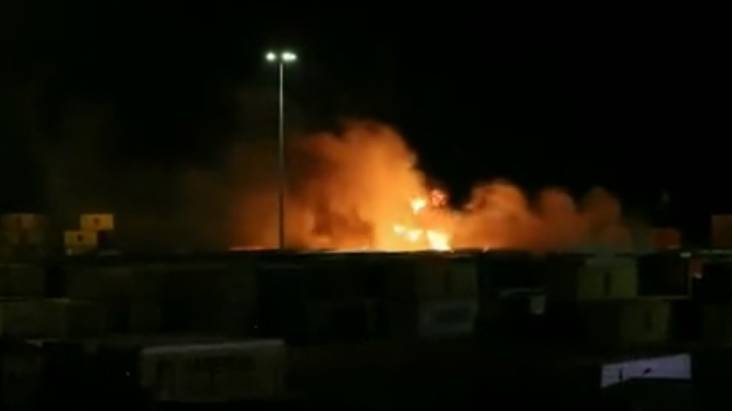 Serangan Udara Israel Gempur Pelabuhan Suriah, Picu Kebakaran Besar