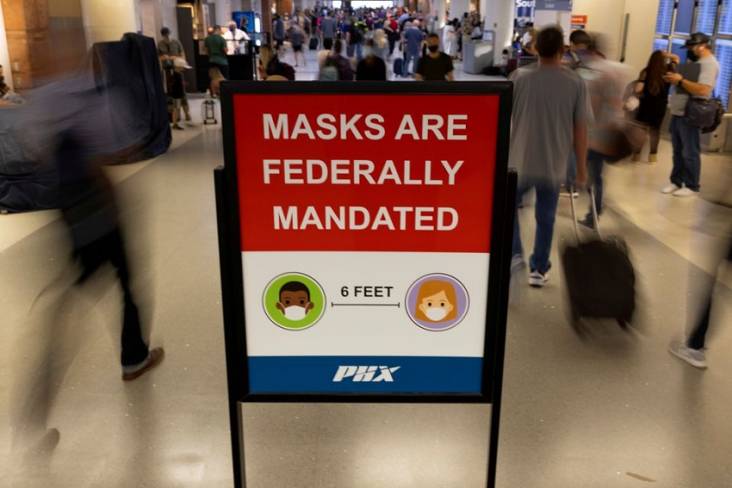 Warga AS Diminta Kenakan Masker Paling Protektif