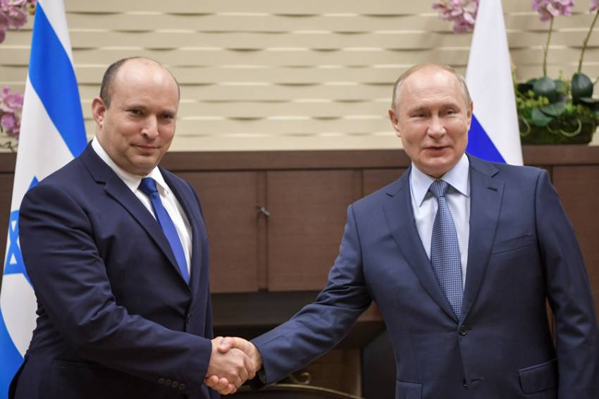 Bahas Situasi di Ukraina, PM Israel Temui Putin