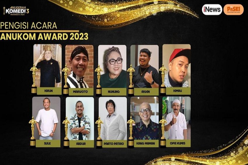 Sule Dan Nunung Reuni Di Anugerah Komedi Indonesia 2023 