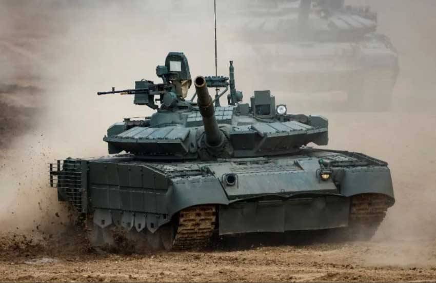 Rusia Terima Tambahan Tank T-80BVM Baru, Ini Persenjataan Andalannya