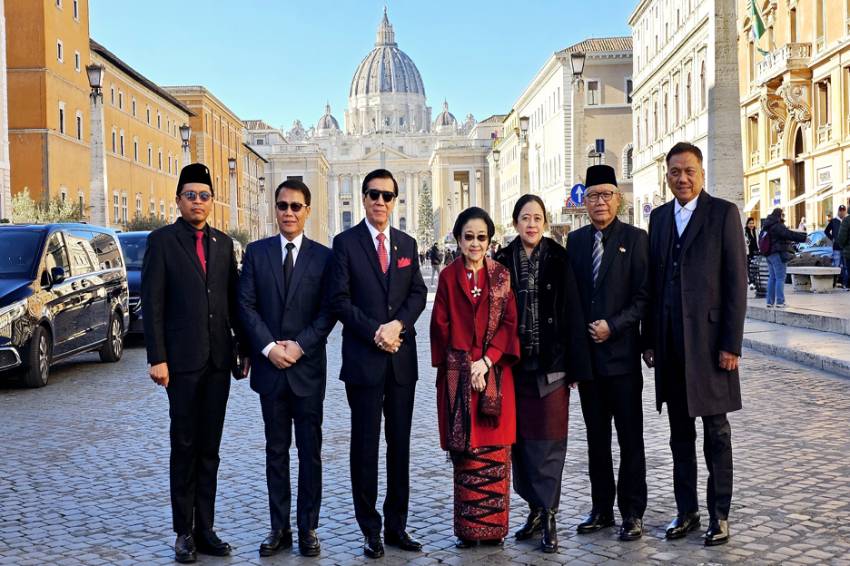 Cerita Olly Dondokambey Soal Pertemuan Megawati-Paus Fransiskus: Welcome dan Menyambut Hangat