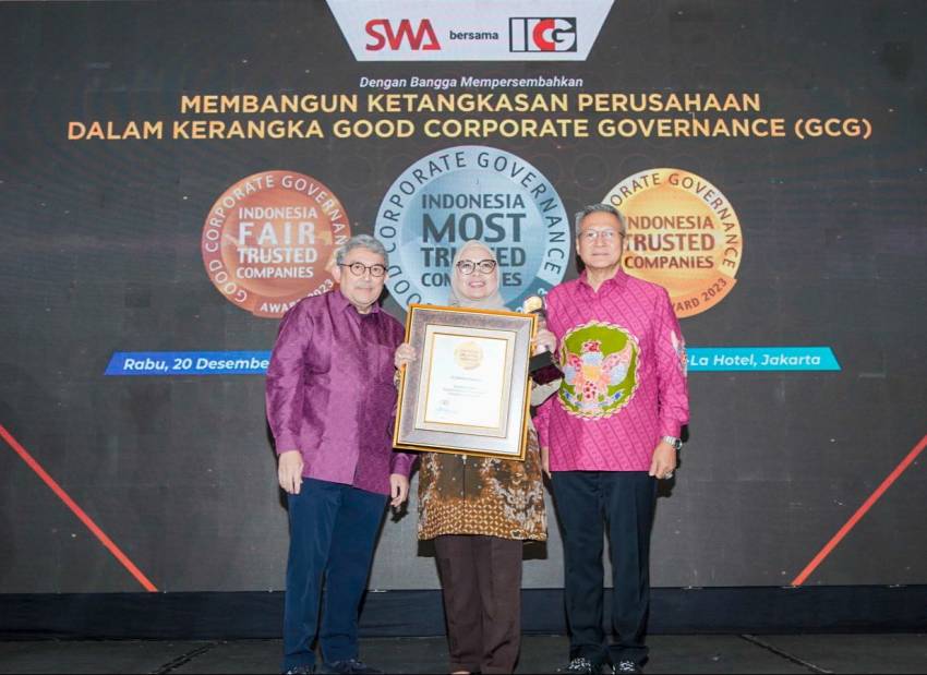 Untuk Keempat Kalinya, TASPEN Raih Penghargaan pada Ajang Good Corporate Governance Award 2023