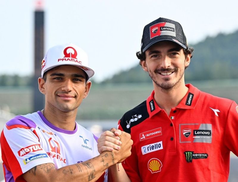 Kisah Manis Rivalitas Francesco Bagnaia dan Jorge Martin di MotoGP 2023