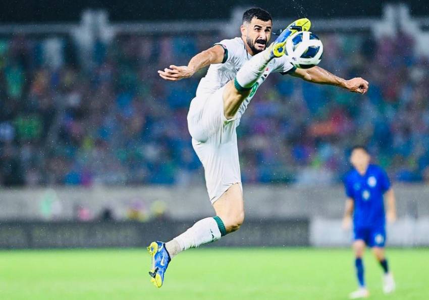 Profile of Ayman Hussein, Ferocious Striker for the Iraqi National Team ...