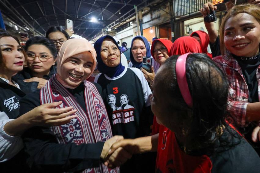 Warga Manado Sebut Siti Atikoh Istri Capres yang Diharapkan Masyarakat