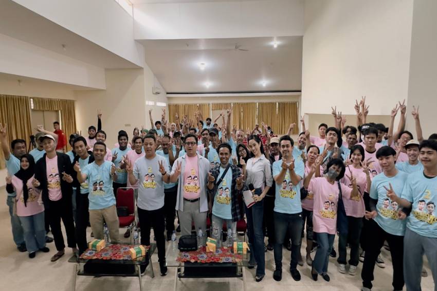 Relawan Sakti Jakarta Giatkan Semangat Riang Gembira di Pilpres 2024