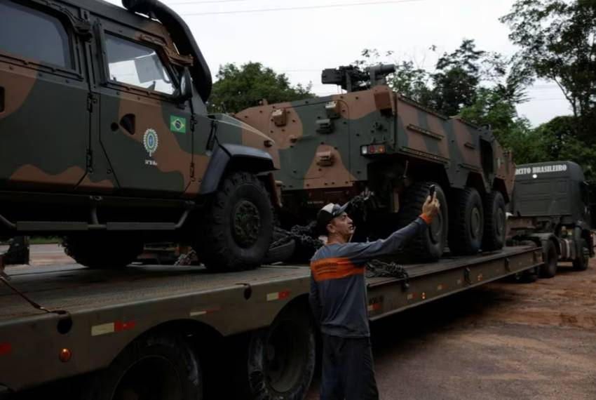 Kirim Tank dan Tentara ke Perbatasan, Brasil Siap Berperang dengan Venezuea
