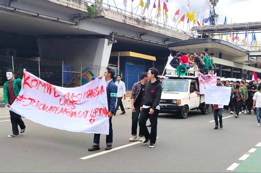 Demo Dekat Istana Bubar, Mahasiswa: Ini Bukan Aksi Terakhir Kita