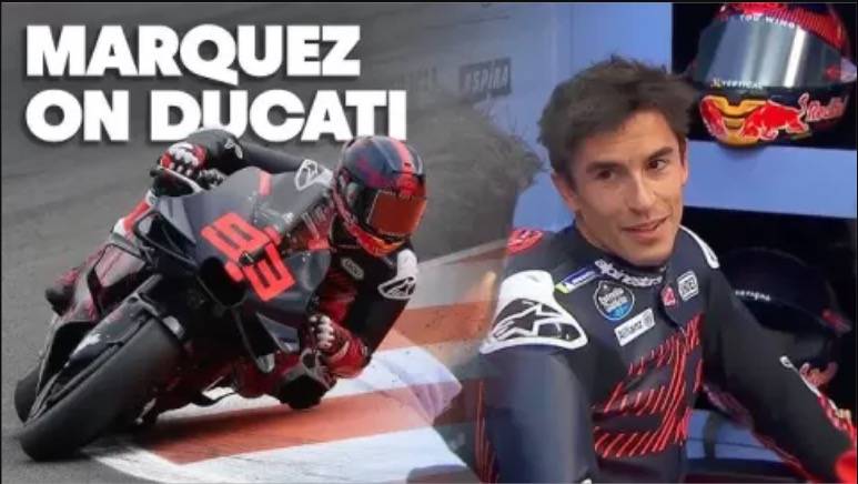 Marc Marquez Ngaku Belum Cocok dengan Motor Ducati Desmosedici GP23