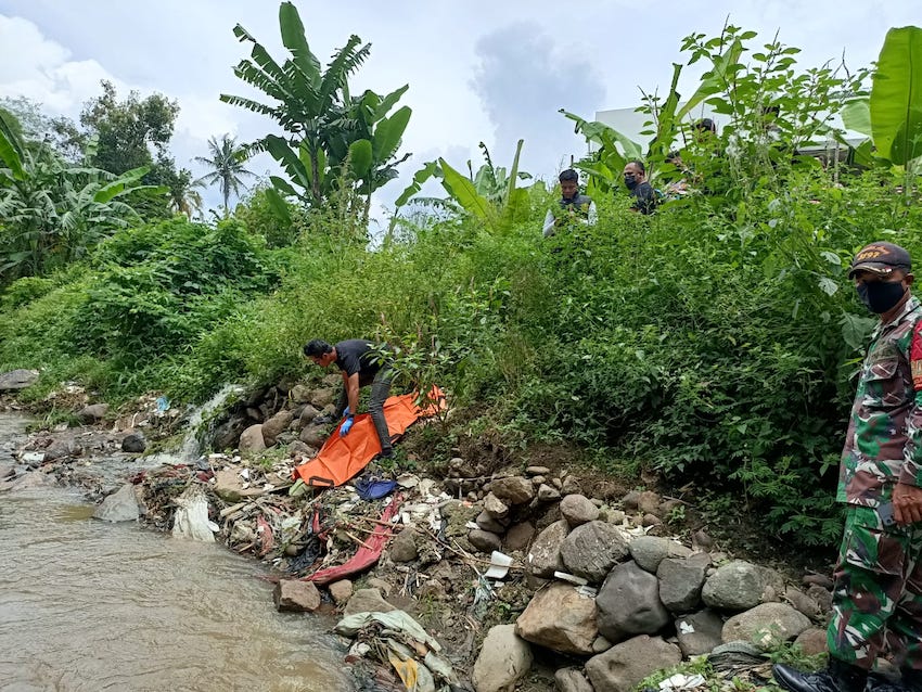 Mayat Bayi Ditemukan di Pinggiran Sungai Cigunung Agung, Kondisinya Hancur