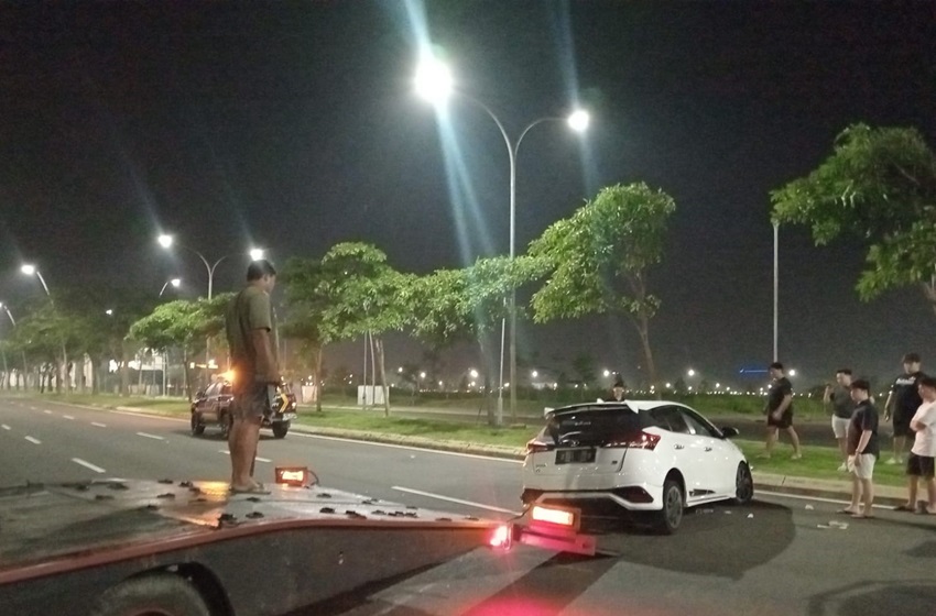 Mobil Towing di Tangerang Ditabrak Pajero, 2 Tewas dan 3 Luka-luka