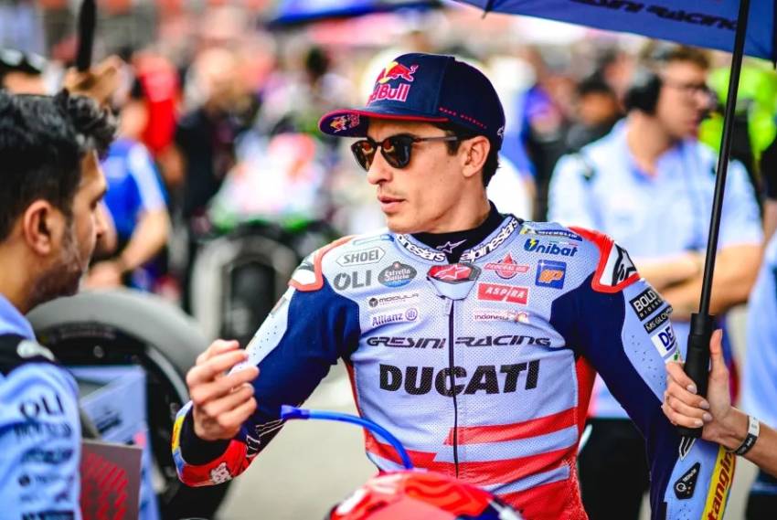 Terjatuh di MotoGP Portugal 2024, Marc Marquez Pastikan Tak Alami Cedera