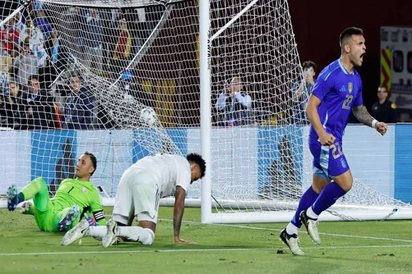 Lautaro Martinez Girang Cetak Gol saat Bantu Argentina Menang 3-1 Lawan Kosta Rika