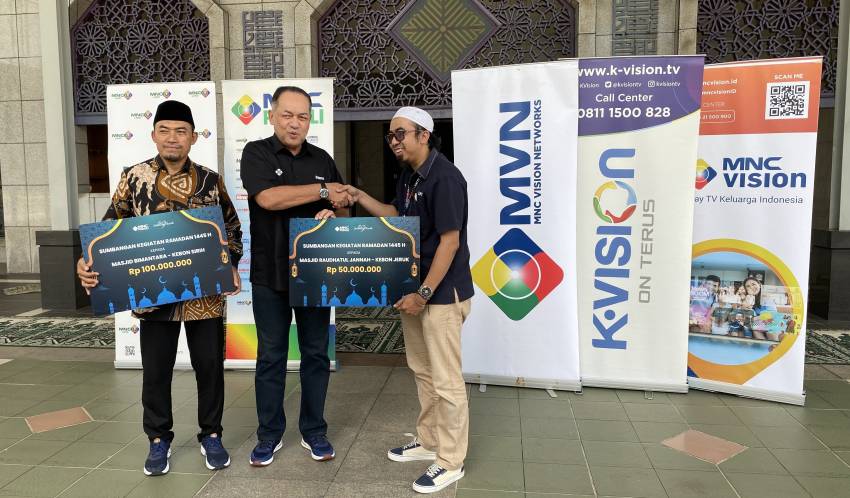 Terima Bantuan Rp50 Juta dari MNC Peduli, Pengurus Masjid Raudhatul Jannah: Alhamdulillah