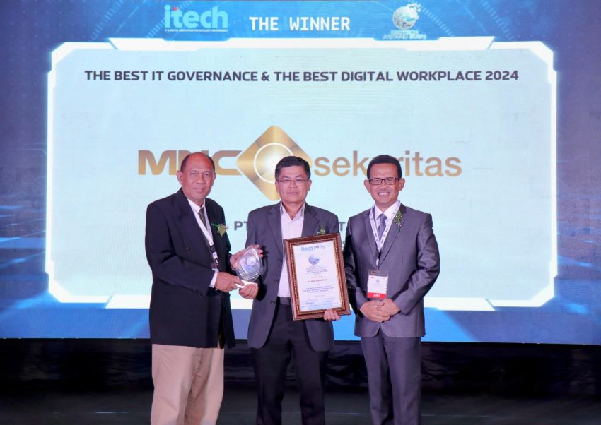 MNC Sekuritas Menangi Penghargaan Digital Technology & Innovation Award 2024