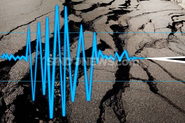 Gempa Bumi M 5,4 Guncang Tanggamus Lampung Dini Hari Ini