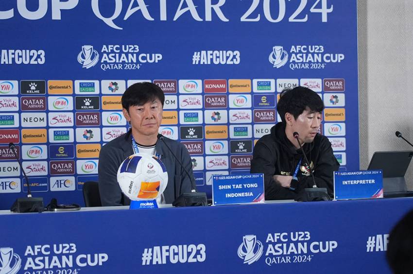 Shin Tae-yong Instruksi Pemain Timnas Indonesia U-23 Tak Beri Ruang Australia